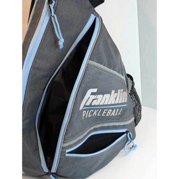 Franklin Sports Pickleball Sling Bag Backpack Blue - Picture 3 of 13